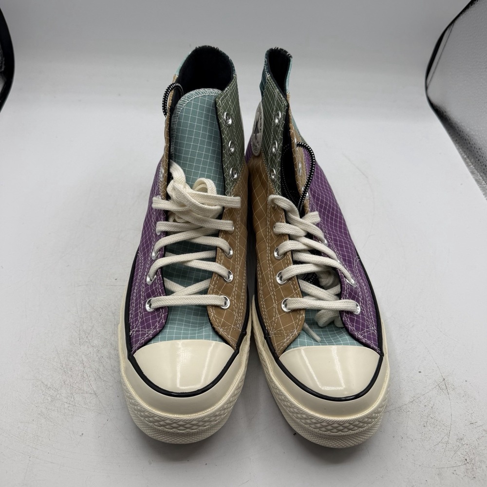 Converse Chuck 70 Hi Quad Ripstop Shoes Mens 8.5 Womens 10.5 Dewberry 166317C - Picture 5 of 11